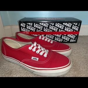Vans Authentic (red/ true white)